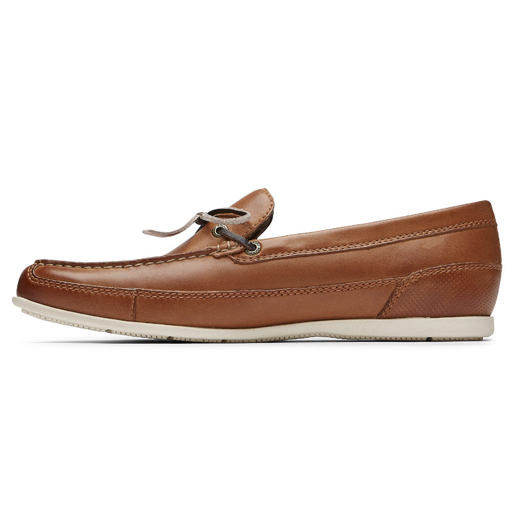 Rockport Loafers Herre Brune - Malcom Tie - JHAI42839